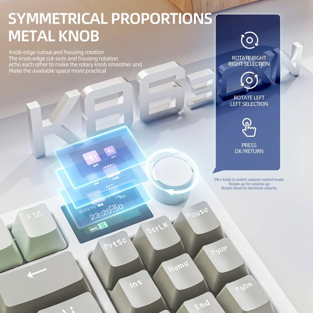 Elevate Your Typing Experience with the K86 Wireless Mechanical Keyboard